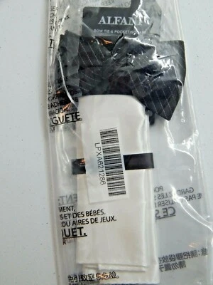 Alfani Men's Tied Bow Tie and Solid Pocket Square Set Available Colors & Styles - Image 1 of 4