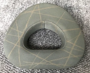 Smart Fortwo 452 Roadster seat headrest pad cover & foam green scribble - vgc - Picture 1 of 16
