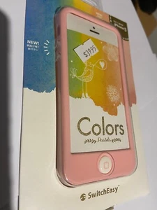 Apple iPhone 5, iPhone 5S, iPhone SE SwitchEasy Colors Case Baby Pink SW-COL5-BP - Picture 1 of 2