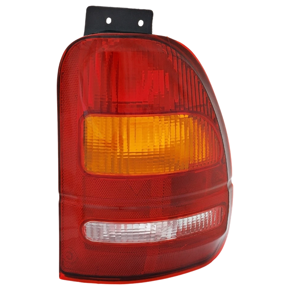 Halogen Tail Light For 1995-1998 Ford Windstar Right Amber/Clear/Red Lens - Imagem 1 de 1