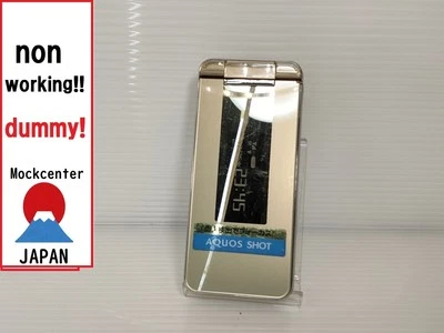 【dummy!】 SHARP AQUOS 940SH（color gold） softbank-japan non-working cellphone - Image 1 of 3