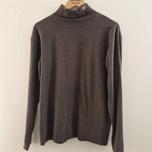 Cutter And Buck Dark Grey Charcoal High Neck Golf Jumper Size Large - Picture 1 of 10
