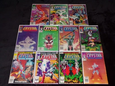 THE SAGA OF CRYSTAR 1 2 3 4 5 6 7 8 9 10 11 CRYSTAL WARRIOR 1983 MARVEL COMICS - Image 1 of 3