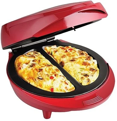 EUROSTAR EOM701R Omelette Maker, Red - Image 1 of 3