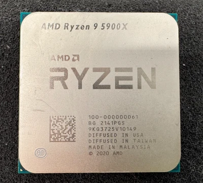 AMD Ryzen 9 5900X Desktop Processor 3.7GHz, 12-Core, 24-Thread Socket AM4 Tested - Image 1 of 3