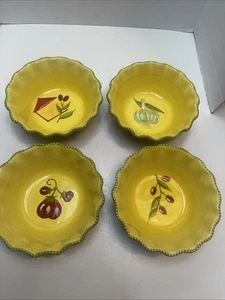 Temp-tations by Tara Cucina ,Cereal / Soup / Pasta Bowl 7 Inch Set of 4 - Picture 1 of 12
