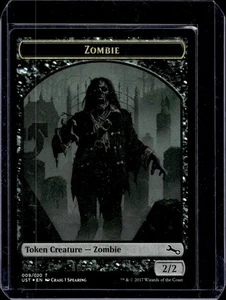 MTG Zombie Token - Foil - Unstable NM - Picture 1 of 2