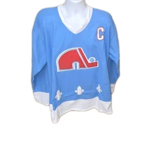 Camiseta deportiva CCM Quebec Nordiques #19 Joe Sakic para hombre talla 50 - Imagen 1 de 8