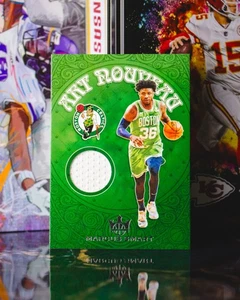 2020-21 Panini Court Kings Art Nouveau #AN-SMA Marcus Smart Game Worn Material - Bild 1 von 2