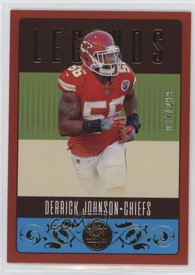 2023 Panini Legacy Legends Red /299 Derrick Johnson #113 - Image 1 of 2
