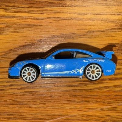 Porsche 911 GT3 RS (Blue) - HW Exotics - Hot Wheels Basic Loose (2020) - Image 1 of 4