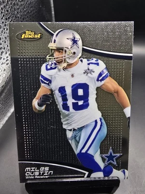 2011 Topps Finest Miles Austin #26 - Dallas Cowboys  - Image 1 of 2