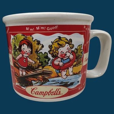 Campbell's Kids soup mug by Houston Harvest SPRING AND SUMMER 1998 Vtg - Image 1 of 4