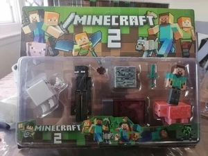 Minecraft Overworld OR Jazware Mojang Ser.2 Figures Collection Set selection - Picture 1 of 4