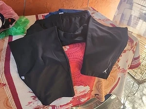 Jordan Laufhose Größe M schwarz RN #56323 Reißverschluss Bein - Bild 1 von 7