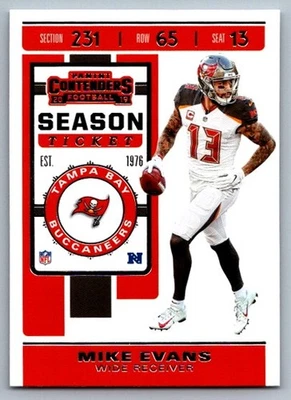 Mike Evans 2019 Panini Contenders #82 - Image 1 of 2