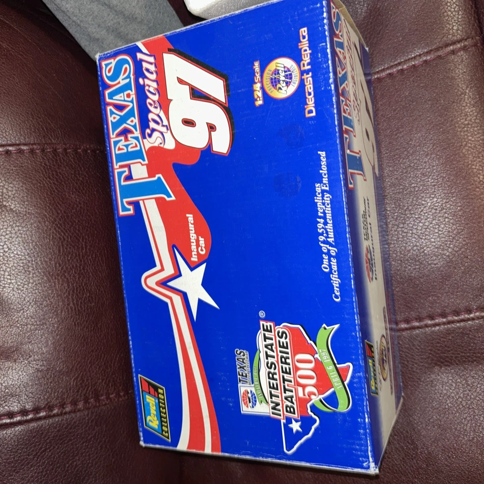 Revell Texas Special 97 Chevy Monte Carlo Inaugural Car Replica 1:24 Scale NIB - Image 1 of 4