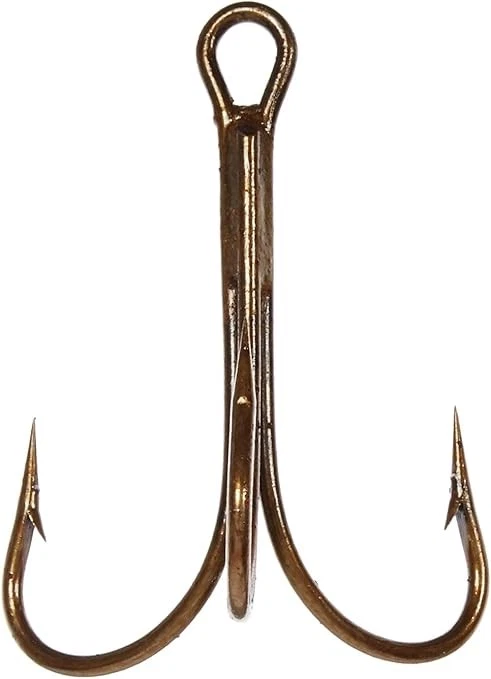 Gancho agudo Danielson 572GR-8/0 bronze bruto tamanho 8/0 144 peças - Imagem 1 de 1