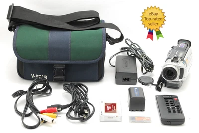 [Exc+5 w/Bag] SONY Handycam DCR-TRV17 Digital Camcorder mini DV Camcorder JAPAN - Image 1 of 4