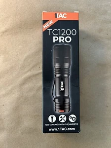Brand New In Box-Genuine TC1200 PRO Tactical LED Flashlight 1200 Lumens 5 Modes - Picture 1 of 4