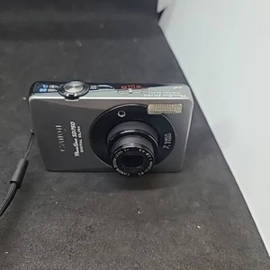 Canon PowerShot SD750 Digital ELPH 7.1 MP Camera Silver - NO CHARGER - Picture 1 of 5