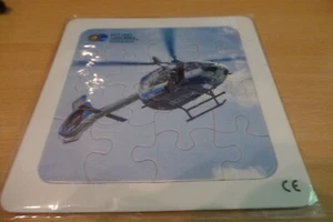 kleines Puzzle Polizei NRW Hubschrauber Werbung LOGO Landesamt für Polizeidienst - Bild 1 von 1