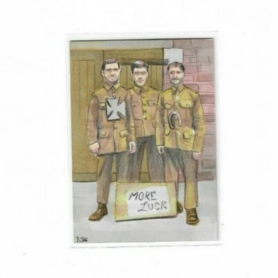 1914 WAR ILLUSTRATED TRADING CARDS SKETCH CARD MORE LUCK SKETCHED BY B.JONES - Image 1 of 3