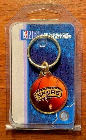 Officially NBA Licensed Sport Key Ring - San Antonio Spurs Cover