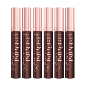 6x L'Oreal Paris Lash Paradise Mascara 6.4ml Black Brown - Picture 1 of 4
