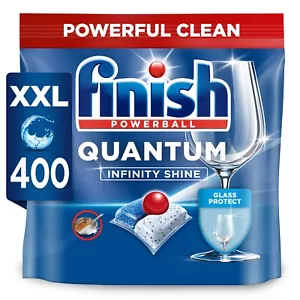 Finish Quantum Infinity Shine Dishwasher Tablets | Regular | 400 Tabs - Picture 1 of 8