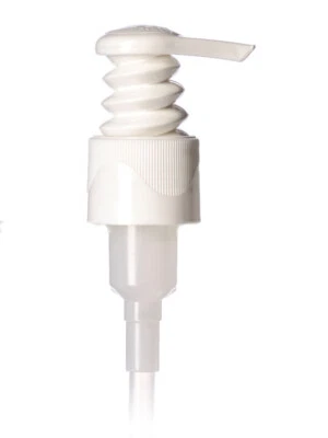 24/410 WHITE LAGUNA LOTION PUMP lock head 8 3/4" DIP TUBE -bag of 100 - Image 1 of 4