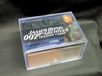 JAMES BOND 007, ARCHIVOS, juego de cartas coleccionables [Archivos Rittenhouse 2009] Foto 1 de 3