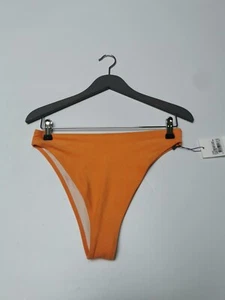 Pantalones de bikini Faithfull The Brand Dylla para mujer naranja sol grandes - Imagen 1 de 5