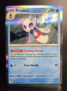 Pokémon TCG - Froslass - 053/167 - Holo Rare - Twilight Masquerade (2024) - NM+ - Picture 1 of 1