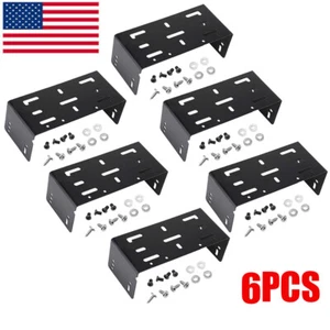 6x Zestaw śrub wspornikowych do Kenwood TK7180 TK7360 TK8180 TK8302 TK7160 NX700 NX800 - Zdjęcie 1 z 6