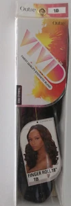OUTRE VIVO MEZCLA SINTÉTICA SIN ENREDOS FINGERROLL TEJIDO DE CABELLO 18" COLOR 1 (2PCK) - Imagen 1 de 1