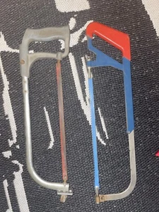 Hacksaw Vintage X2 Stanley Made in USA and Eclipse Made in England - Picture 1 of 4