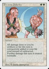 1X Reverse Polarity - Revised Edition - Damaged MTG CARD