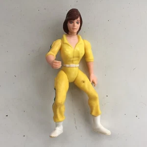 TMNT April O'Neil 1988 Playmates Blue Stripe Teenage Mutant Ninja Turtles Loose - Picture 1 of 7