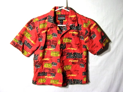 Camisa niño talla 6 estampado rojo FUBU Foto 1 de 3