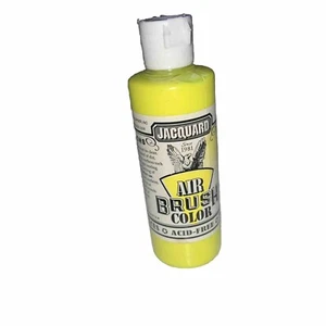 Jacquard Airbrush Color, 4 fluid ounces, Fluorescent Yellow - Picture 1 of 1