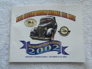 2002 HERSHEY AACA EASTERN DIVISION NATIONAL FALL MEET CATALOG PROGRAM - Picture 1 of 2