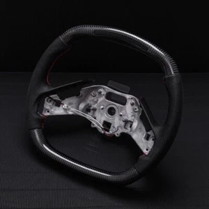 Real Carbon Fiber LED W/Heated Steering Wheel Corvette C8 Z51 Z06 2020-24 OEM - Bild 1 von 12
