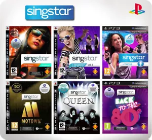 Singstar Vol 1/2/3 Pop Edition/Queen/Motown/Everyone Sing PS3 *Multi list* - Picture 1 of 14