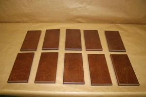 Menge 10 Massive Kirsche Holz Schrank Schublade Fronten Hergestellt in den USA - 10" x 5" GROSSE MENGE - Bild 1 von 9