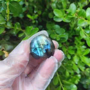 Cristal Corazón Labradorita Natural 30G Áspero Pulido CURACIÓN 2 - Imagen 1 de 12