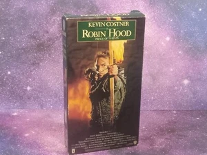 Robin Hood: Prince of Thieves (VHS, 1991) Kevin Costner FREE SHIPPING - Picture 1 of 10