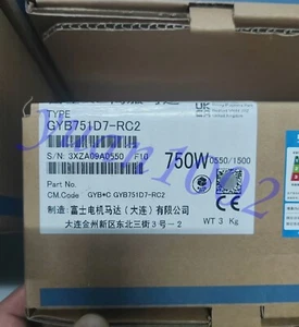 1PCS New Fuji GYB751D7-RC2 servo motor Fast FedEx or DHL - Picture 1 of 5