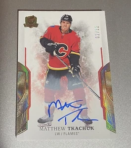 2017-18 Upper Deck The Cup Matthew Tkachuk Gold Spectrum Auto #'ed 02/12 - Picture 1 of 1