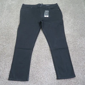NWT The Perfect Jean NYC Jeans Mens 46 Black Slim Fit Denim Stretch Casual 46x32 - Picture 1 of 12